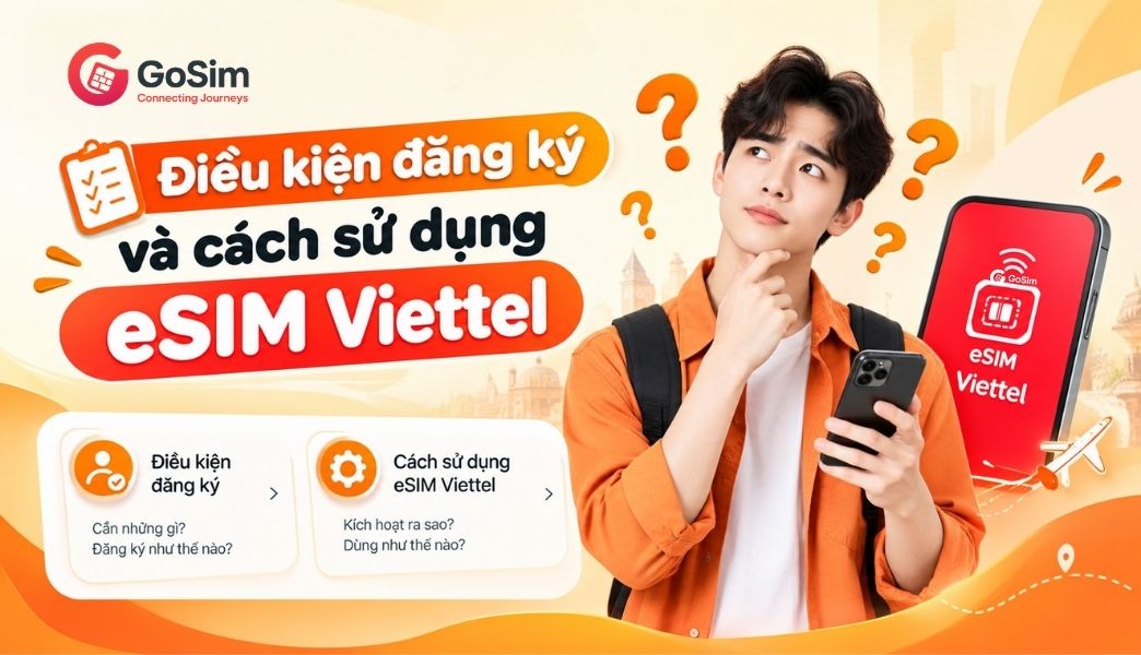 cách đăng ký esim viettel và điều kiện 